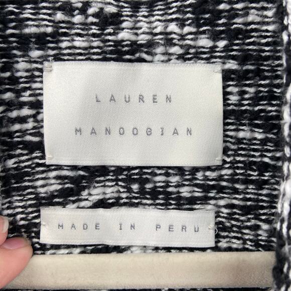 Lauren Manoogian Open Front Cardigan Sweater One Size - Picture 2 of 4